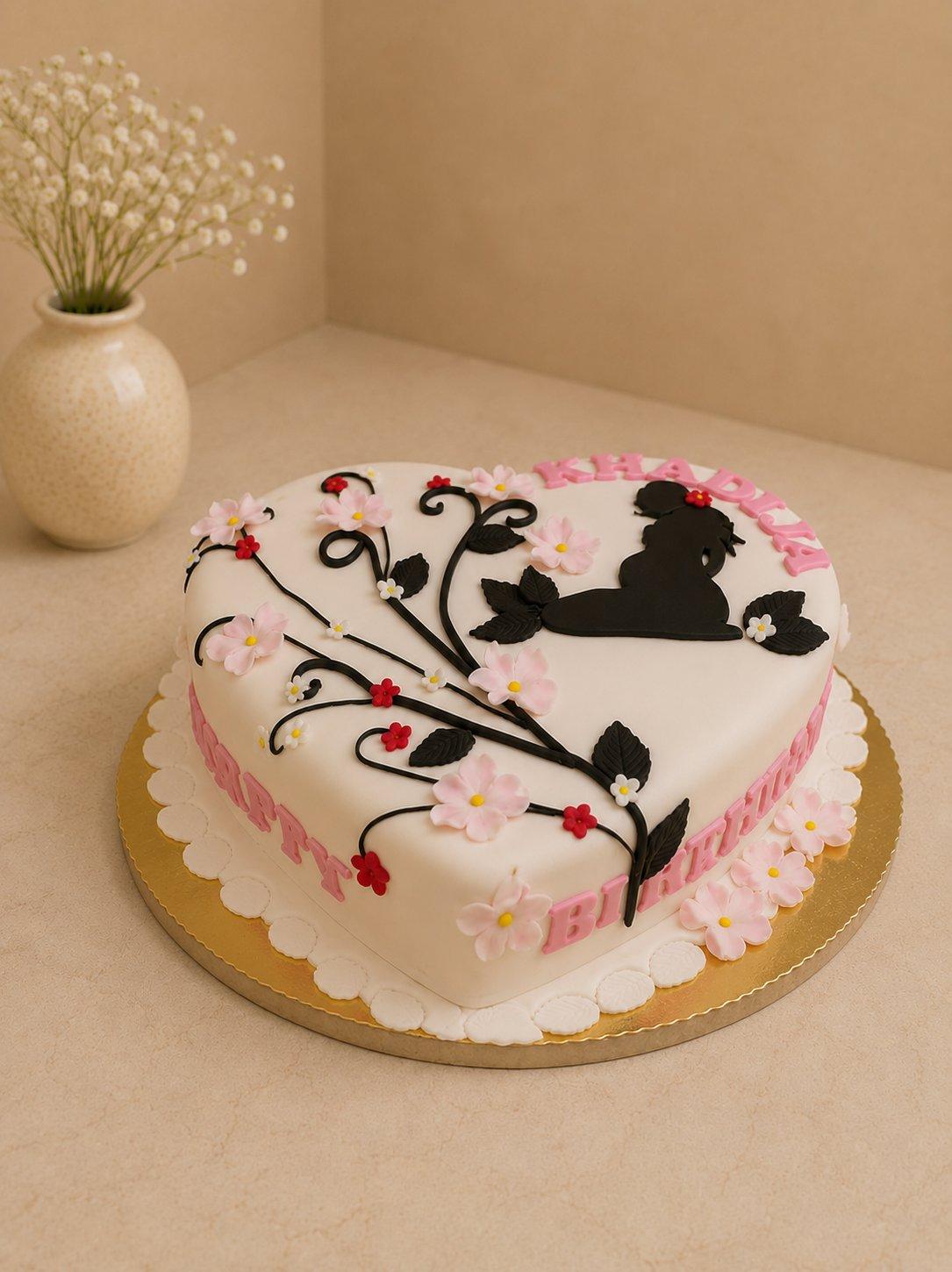 Tarte de Grossesse Romantique
